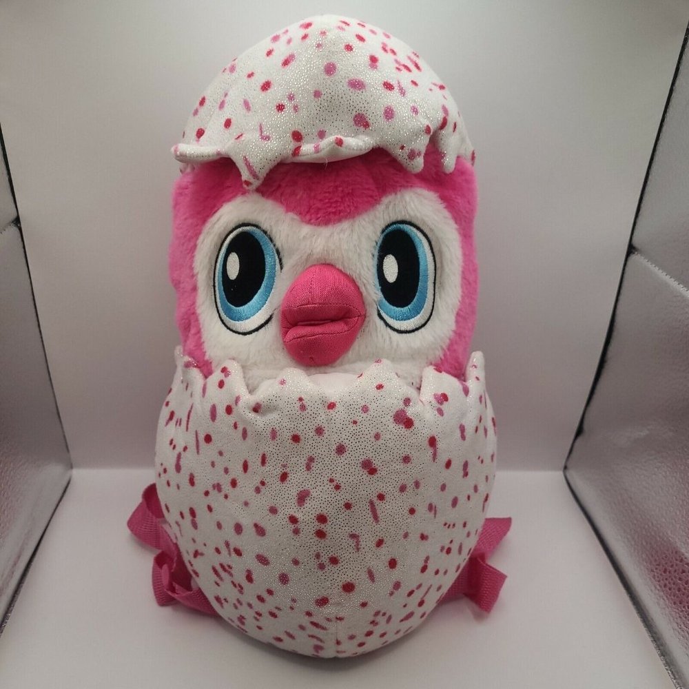 Hatchimals Eggciting Stuffed Penguala 14" Backpack